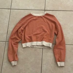 orange striped crop